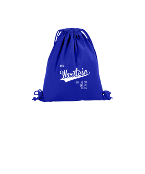 Merch Organic Premium Cotton Gymsack Bright Royal