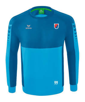 Erima Six Wings Sweatshirt Kids Hellblau Türkis