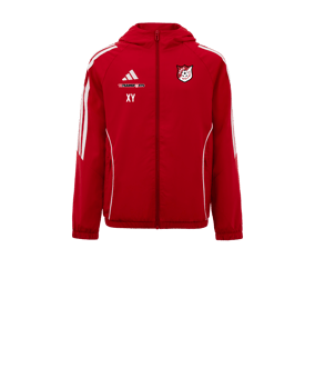 adidas Tiro 24 Windbreaker Kids Rot Weiss