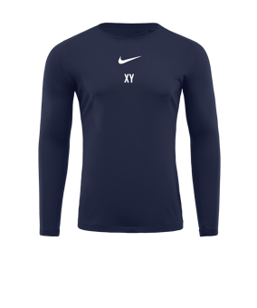 Nike Park First Layer Top langarm Dunkelblau F410