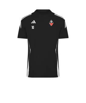 adidas Tiro 24 T-Shirt Schwarz Weiss