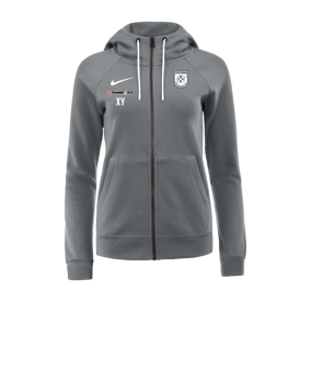 Nike Park 20 Fleece Kapuzenjacke Damen Grau F071