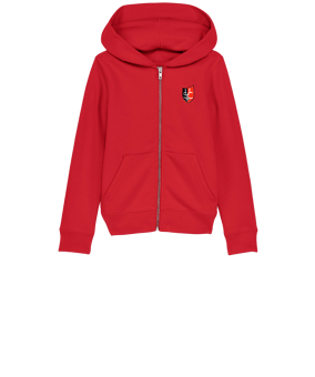 Merch Mini Cultivator 2.0 Zip-Hoodie Kids Red FC004