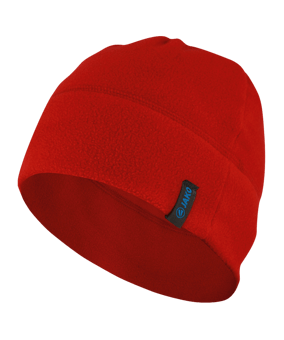 JAKO Fleecemütze Rot F01 - rot
