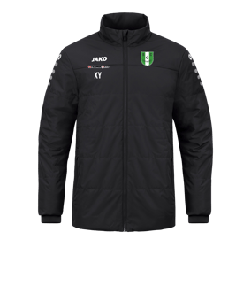 JAKO Team Coachjacke Schwarz F800