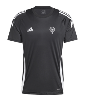 adidas Tiro 24 Trikot Schwarz Weiss