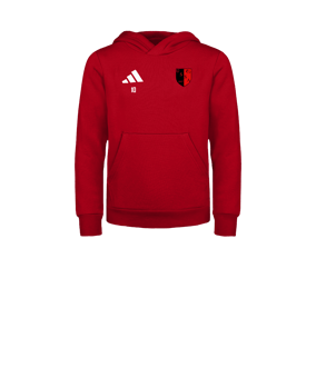 adidas Entrada 26 Sweatshirt à capuche Enfants Rouge