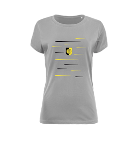 Stanley & Stella Expresser 2.0 T-Shirt Damen Grau | #lines