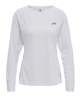 Newline Core Sweatshirt Running Damen Weiss F9001 - weiss
