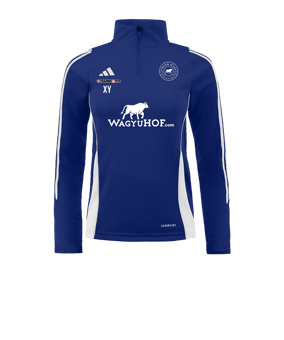adidas Tiro 24 Trainingstop Damen Blau Weiss