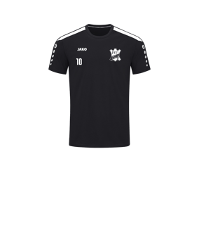 JAKO Power T-Shirt Kids Schwarz Weiss F800