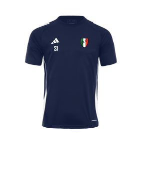 adidas Tiro 24 Trikot Dunkelblau Weiss