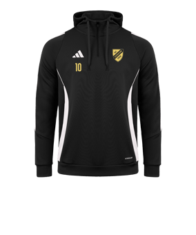adidas Tiro 24 Hoody Schwarz Weiss 