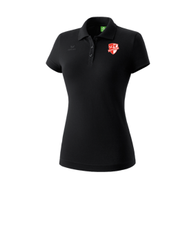 Erima Teamsport Poloshirt Damen Schwarz