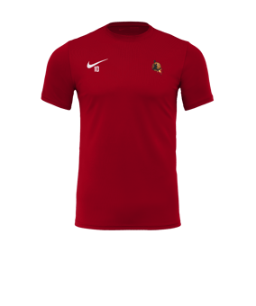 Maillot à manches courtes Nike Park VII rouge F657 