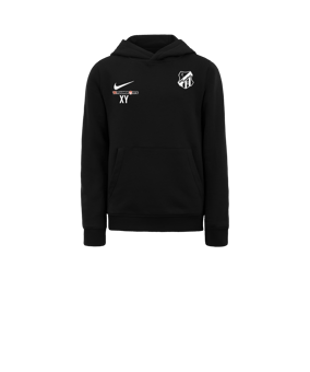 Nike Park 20 Fleece Hoody Kids Schwarz Weiss F010