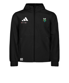 adidas Entrada 26 Regenjacke Schwarz