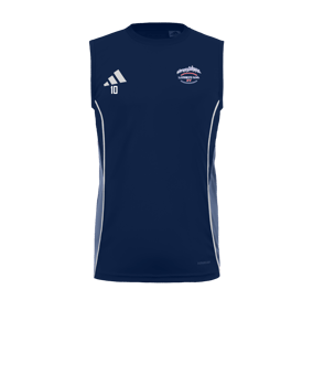 adidas Tiro 25 Competition Débardeur Bleu 