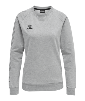 Hummel Move Grid Cotton sweatshirt Dames  grijs F2006