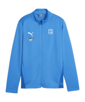 PUMA teamGOAL Trainingsjacke Kids Blau F02
