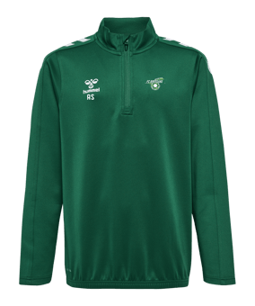Hummel Core Xk Half Zip Poly sweatshirt  enfants vert F6140
