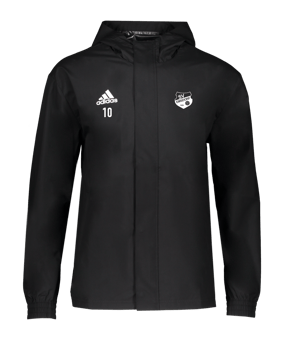 adidas Entrada 22 Allwetterjacke Schwarz