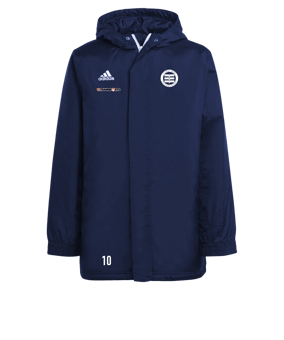 adidas Entrada 22 Stadium Jacke Blau