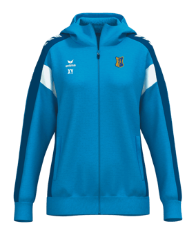 Erima Celebrate 125 Kapuzenjacke Damen Blau
