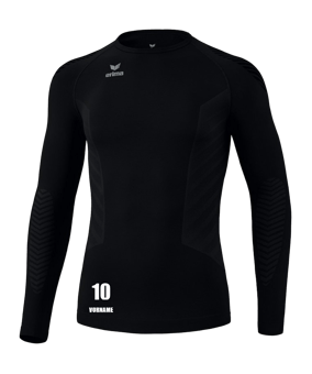 Erima ATHLETIC Funktionssweatshirt Schwarz F950