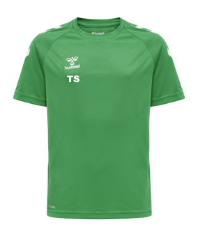 Hummel hmlCORE XK Poly T-Shirt Kids Grün F6235