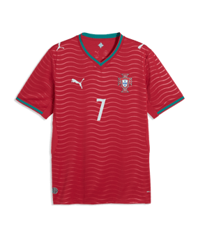 PUMA FPF Portugal RONALDO Trikot Home WM 2026 Rot F77 - rot