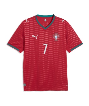 PUMA FPF Portugal RONALDO Trikot Home WM 2026 Rot F77 - rot