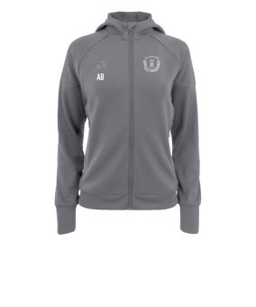 adidas Tiro 25 Travel Kapuzenjacke Damen Grau