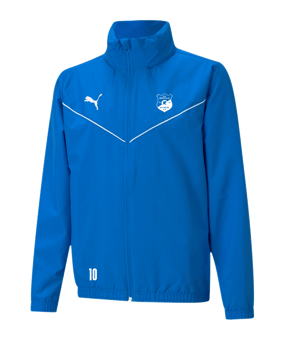 PUMA teamRISE Allwetterjacke Kids Blau F02