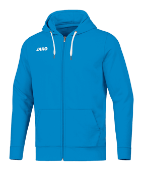 JAKO Base Kapuzenjacke Kids Blau F89
