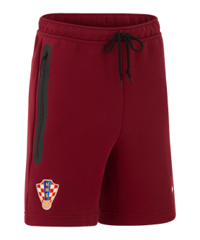Nike HNS Kroatien Fleece Short Rot F677 - rot