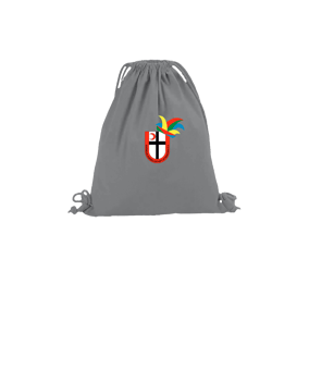 Merch Organic Premium Cotton Gymsack Light Grey