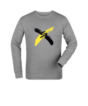 Merch Roller Sweatshirt Heather Grey | #cross