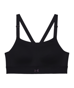 Under Armour Rush High Sport-BH Damen Schwarz F001 - schwarz