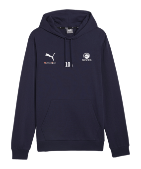 PUMA teamGOAL Casuals Hoody Blau F06