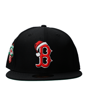 New Era Boston Red Sox Christmas 1967 Cap Schwarz - schwarz