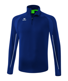 Erima Liga Star HalfZip Sweatshirt Kids Blau Weiss - blau