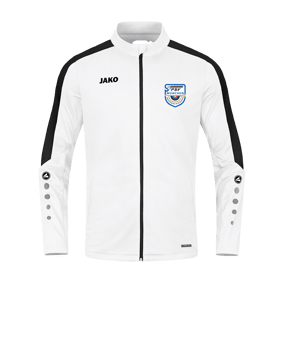 JAKO Power Polyesterjacke Weiss Schwarz F000