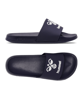 Hummel Essential Pool Badelatsche Blau F7666 - blau