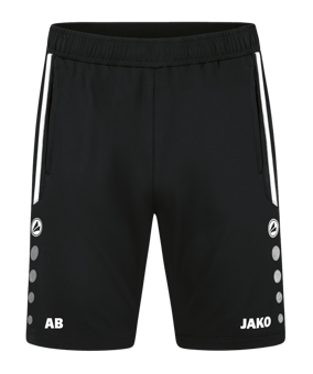 JAKO Allround Trainingsshort Damen Schwarz F800