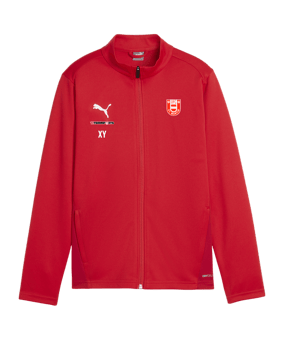 PUMA teamGOAL Trainingsjacke Kids Rot F01