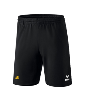 Erima Trainingsshort ohne Innenslip Schwarz