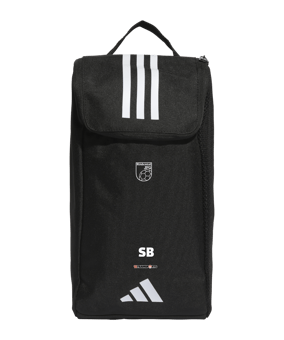 adidas Tiro League Schuhtasche Schwarz Weiss