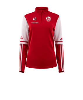adidas Squadra 25 HalfZip Sweatshirt Damen Rot