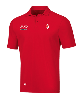 JAKO Base Poloshirt Kids Rot F01